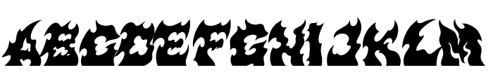 JD-BRIMSTONE-BASIC Font UPPERCASE