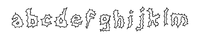 JD Cereus Regular Font LOWERCASE
