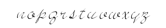 JD Sketched Font LOWERCASE