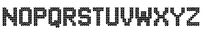 JDR SweatKnitted Font LOWERCASE