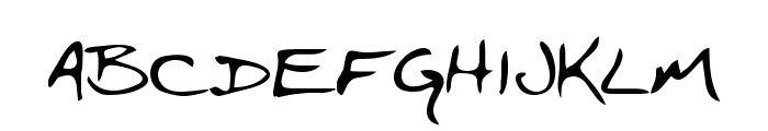 Jdrfont Regular Font LOWERCASE