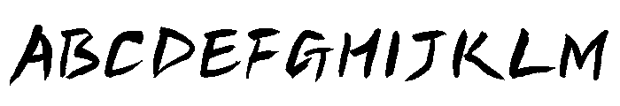 Jeongseon Arirang Ppuri Regular Font UPPERCASE