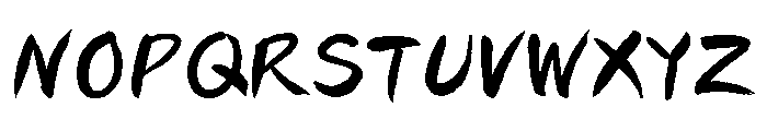 Jeongseon Arirang Regular Font UPPERCASE