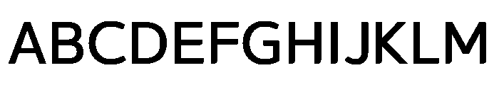 Jeongseon Dongkang Bold Font UPPERCASE