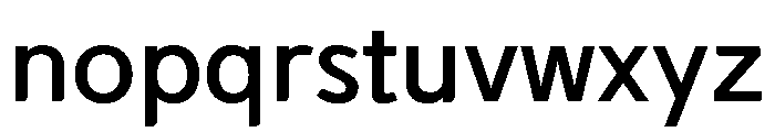 Jeongseon Dongkang Bold Font LOWERCASE