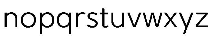 Jeongseon Dongkang Regular Font LOWERCASE