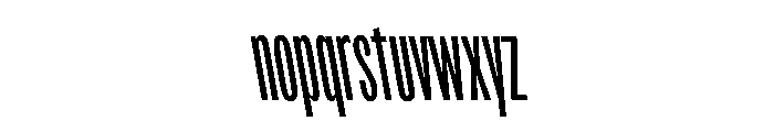 Jetlab Variable Bold Italic Font LOWERCASE