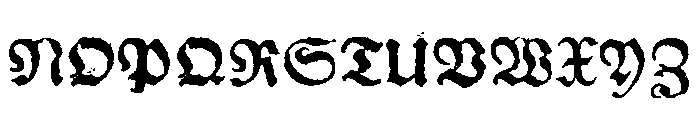 Jetsam Collection Basilea Font UPPERCASE