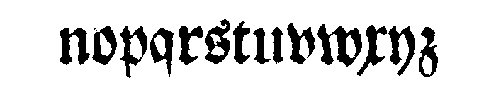 Jetsam Collection Basilea Font LOWERCASE