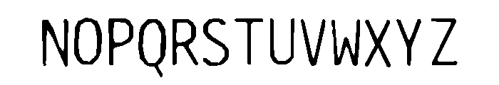 Jetsam Collection Kugelkopf Font UPPERCASE