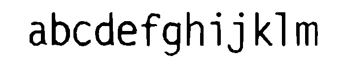 Jetsam Collection Kugelkopf FONT