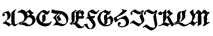 Jetsam Collection Regular Font UPPERCASE