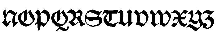 Jetsam Collection Regular Font UPPERCASE