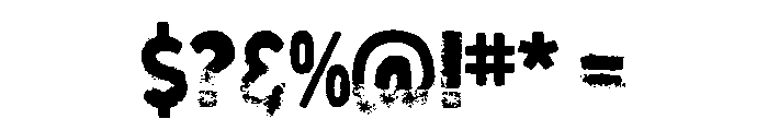 Jetsam Collection TeeShee Font OTHER CHARS