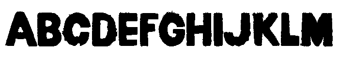 Jetsam Collection TeeShee Font UPPERCASE