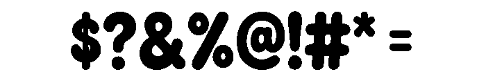 JELLY WHIMSY Font OTHER CHARS