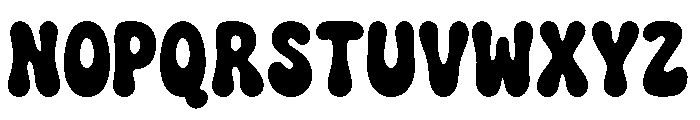 JELLY WHIMSY Font LOWERCASE