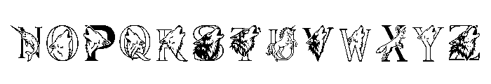 Jean Regular Font UPPERCASE