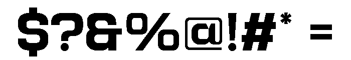 Jechro Bold Font OTHER CHARS