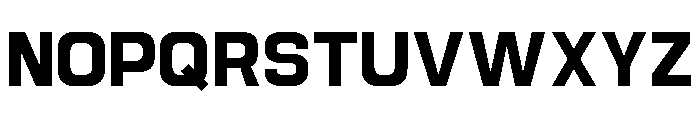 Jechro Bold Font UPPERCASE