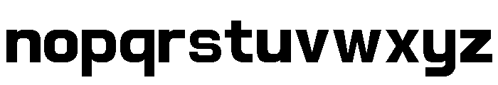 Jechro Bold Font LOWERCASE