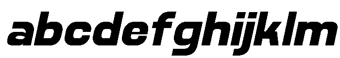 Jechro Extra Bold Italic FONT