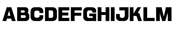 Jechro Extra Bold Font UPPERCASE