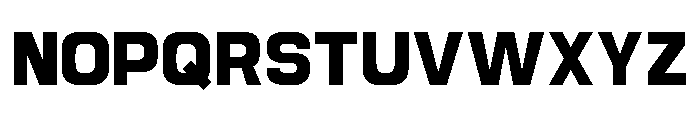 Jechro Extra Bold Font UPPERCASE