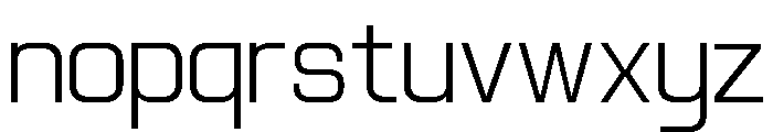 Jechro Extra Light Font LOWERCASE