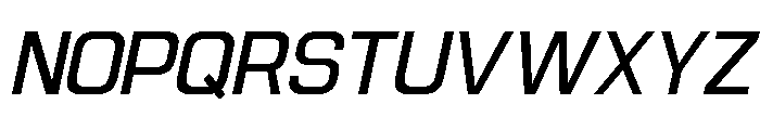 Jechro Italic Font UPPERCASE