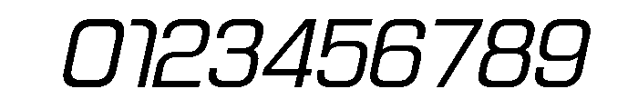 Jechro Light Italic Font OTHER CHARS