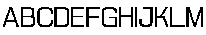 Jechro Light Font UPPERCASE