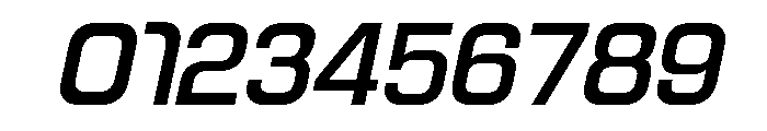 Jechro Medium Italic Font OTHER CHARS