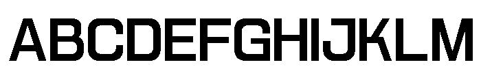 Jechro Medium Font UPPERCASE