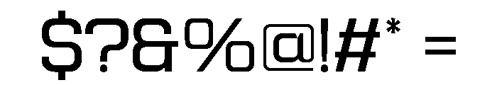 Jechro Regular Font OTHER CHARS