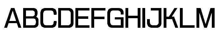 Jechro Regular Font UPPERCASE