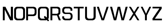 Jechro Regular Font UPPERCASE