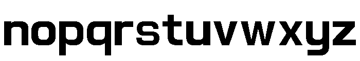 Jechro Semi Bold Font LOWERCASE