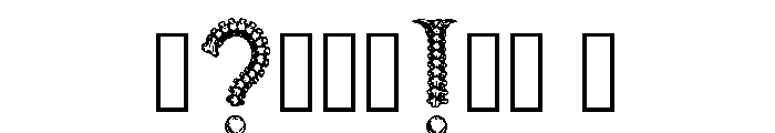 Jeffery Regular Font OTHER CHARS
