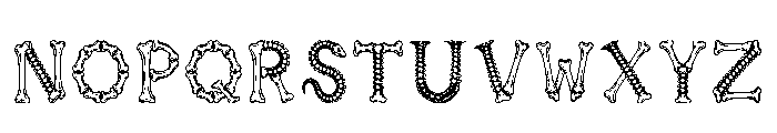 Jeffery Regular Font LOWERCASE