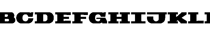Jegal Font UPPERCASE