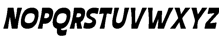 Jegore Italic Font UPPERCASE