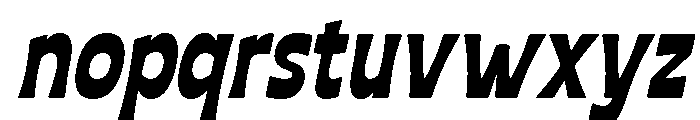 Jegore Italic Font LOWERCASE