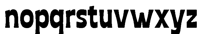 Jegore Regular Font LOWERCASE