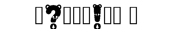 Jeju Regular Font OTHER CHARS