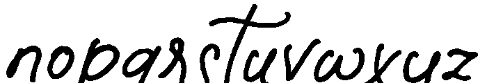 Jelina Nostalgia Font LOWERCASE