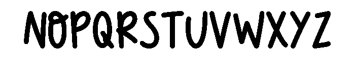 Jelly Basket Regular Font UPPERCASE