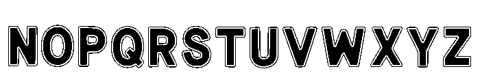 Jelly Beach Regular Font UPPERCASE