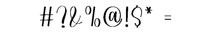 Jelly Belly Font OTHER CHARS
