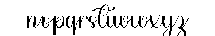 Jelly Belly Font LOWERCASE